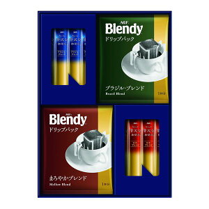 【30日は24時間限定クーポン配布】味の素AGF(アジノモトエージーエフ)AGF GIFT AGFドリップ&スティックブラックギフト 4種セット/18袋 ZOA010755415(2647837)代引不可