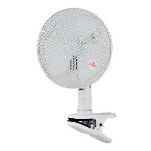 【30日は24時間限定クーポン配布】おおたけ オオタケクリップ扇風機 ホワイト KF-195CX-W(2652888)送料無料