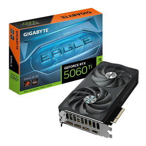 y11/1|Cg2{N[|zzzGIGABYTE MKoCgGeForce RTX 5060 Ti EAGLE OC 16G OtBbN{[h I[o[NbN GV-N506TEAGLE OC-16GD(2653054)s 