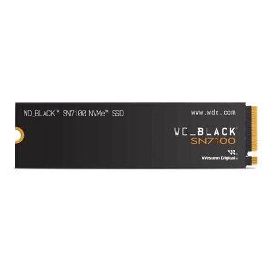 y25gNȃN[|zzzWestern Digital EGX^fW^SSD WD_BLACK SN7100V[Y M.2 2280 PCIe Gen 4.0 NVMe SSD 2TB WDS200T4X0E(2649861)