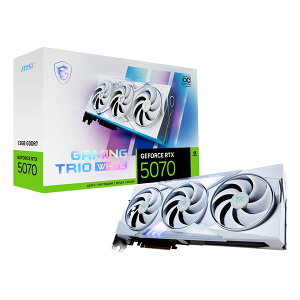 �y5����24���Ԍ���N�[�|���z�z�zMSI �G���G�X�A�CNVIDIA GeForce RTX 5070 TRI FROZR 4/2610MHz/28Gbps/12GB GDDR7 192bit/�z���C�g GeForce RTX 5070 12G GAMING TRIO OC WHITE(2650898)��������