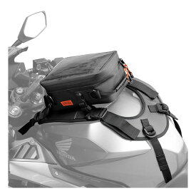 DOPPELGANGER（ドッペルギャンガー）バイク用 ターポリン タイダウン タンクバッグ2 容量4L/ブラック DBT633-BK(2648175)代引不可