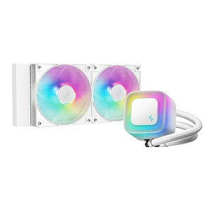 DEEPCOOL fB[vN[LE240 WH V2 zCg R-LE240-WHAMMN-G-2(2652329)