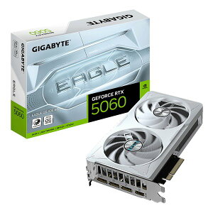 y3024ԌN[|zzzGIGABYTE MKoCgGeForce RTX 5060 EAGLE OC ICE 8G OtBbN{[h I[o[NbN GV-N5060EAGLEOC ICE-8GD(2653080)s 