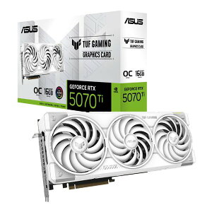 yX[p[SALEGg[őSi|Cg10{zASUS GCX[XTUF Gaming GeForce RTX 5070 Ti 16GB GDDR7 White OC Edition ]s TUF-RTX5070TI-O16G-WHITE-GAMING(2653583)