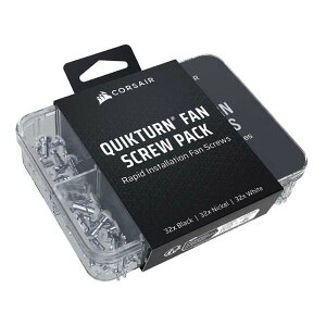 yX[p[SALEGg[őSi|Cg10{zCORSAIR RZAQuikTurn Fan Screw Pack 96pc Black/Nickel/White CC-8900823(2654635)