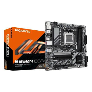 y524ԌN[|zzzGIGABYTE MKoCgAMD Ryzen9000V[YΉ PCIe5.0 M.2/DDR5Ή Micro-ATX}U[{[h B850M DS3H(2642463)s 