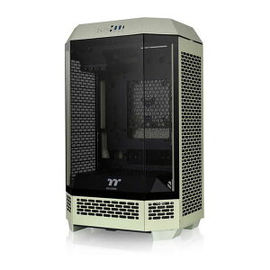 �y20����24���Ԍ���N�[�|���z�z�zthermaltake �T�[�}���e�C�NThe Tower 300 Matcha Green 3�ʋ����K���X�p�l���̗p ���p���^ Micro-ATX PC�P�[�X CA-1Y4-00SEWN-00(2654310)����s�� ��������