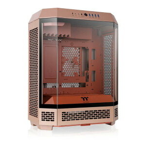 【30日は24時間限定クーポン配布】Thermaltake サーマルテイクThe Tower 600 Gravel Sand 3面強化ガラスパネル採用 八角柱型 ATX PCケース CA-1Z1-00MGWN-00(2654335)代引不可 送料無料