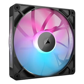 【15日は24時間限定クーポン配布】CORSAIR コルセアiCUE LINK RX140 RGB Expansion Fan Black iCUE LINK 140mm ケースファン 拡張パック CO-9051019-WW(2609056)代引不可 送料無料