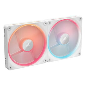 【15日は24時間限定クーポン配布】CORSAIR コルセアiCUE LINK LX140-R RGB WHITE Dual Reverse Fans Starter Kit CO-9051056-WW(2654426)代引不可 送料無料