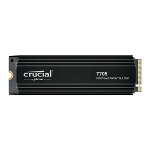 y20vGg[Iōő1|CgN[|zzzcrucial N[VT705 2TB PCIe Gen5 NVMe M.2 SSD Heatsink CT2000T705SSD5-JP(2656443)