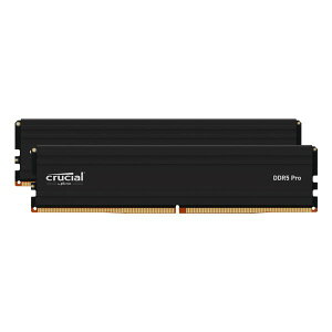 yX[p[SALEGg[őSi|Cg10{zcrucial N[VfXNgbvpW[ Pro/128GB Kit/64GBx2/DDR5-5600/UDIMM/ubN CP2K64G56C46U5(2653954)s 