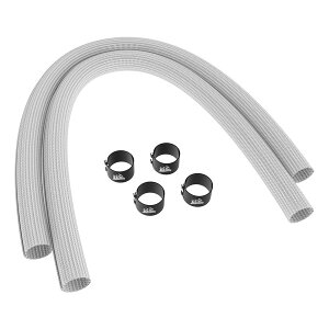 【30日は24時間限定クーポン配布】CORSAIR コルセア水冷一体型CPUクーラー用スリーブ Tubing Sleeving Kit 400mm/ホワイト CT-9010012-WW(2654305)代引不可 送料無料