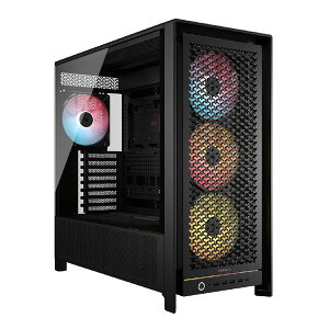 【30日は24時間限定クーポン配布】CORSAIR コルセアFRAME 5000D RS ARGB Mid-Tower Black CC-9011309-WW(2661686)代引不可 送料無料
