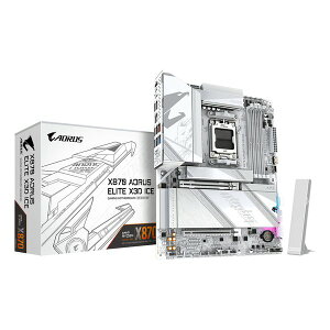 y2024ԌN[|zzzGIGABYTE MKoCgX870 AORUS ELITE X3D ICE ATX}U[{[h zCg X870 A ELITE X ICE(2661461)
