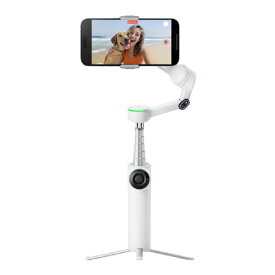 【15日は24時間限定クーポン配布】Insta 360 インスタ360Flow 2 Pro Creator Bundle Summit White CINSABQB-FLOW205(2657652)代引不可 送料無料