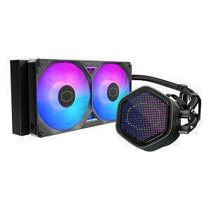 Cooler Master �N�[���[�}�X�^�[MasterLiquid 240 Atmos II Pixel LED �u���b�N MLX-D24M-A25SZ-P1(2658422)��������