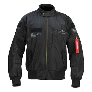 ROUGH&ROAD ラフアンドロードMA-1R EM ブラック-M RR7754BK2(2660179)代引不可 送料無料