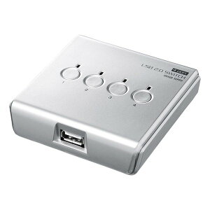 �y15����24���Ԍ���N�[�|���z�z�zSANWA SUPPLY �T�����T�v���CUSB2.0�蓮�ؑ֊� 4:1 SWUS24N(2465547)����s�� ��������