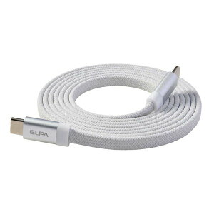 �y25����24���Ԍ���N�[�|���z�z�zELPA �G���p�}�O�l�b�g�t���b�g�P�[�u��CtoC 1.5m �z���C�g MCA-CC1560F WH(2663370)��������