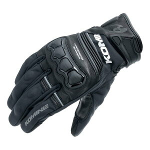 �y10����24���Ԍ���N�[�|���z�z�zKOMINE �R�~�lGK�|856 LEATHER WINDPROOF GLOVES HG �u���b�N GK-856/BK/L(2622065)����s�� ��������