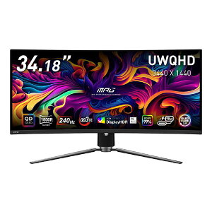 y524ԌN[|zzzMSI GGXACMPG 341CQPX QD-OLED MPG-341CQPX-QD-OLED(2648016)s 