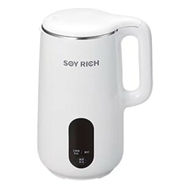 【15日は24時間限定クーポン配布】ショップジャパン完全豆乳メーカー ソイリッチ 800ml/ホワイト SOY-WS01(2667458)送料無料
