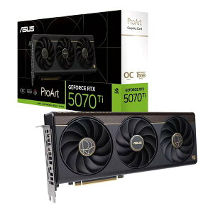 �y�G���g���[�ōő�10���|�C���g�zASUS �G�C�X�[�XProArt GeForce RTX 5070 Ti OC Edition 16GB/GDDR7 �O���t�B�b�N�{�[�h PROART-RTX5070TI-O16G(2663356)����s�� ��������