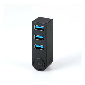 【15日は24時間限定クーポン配布】ELECOM エレコムUSB Type-C TM 回転3ポートUSB5Gbpsハブ U3HC-R030BK(2663749)送料無料