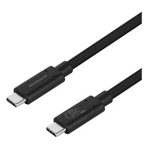 �y25����24���Ԍ���N�[�|���z�z�zOwltech �I�E���e�b�NUSB�[�d�P�[�u�� Type-C to Type-C/�����]�� �ő�40Gbps/PD240W�[�d/1m/�u���b�N OWL-CB40G01CC10-BK(2668528)��������