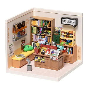 �y�G���g���[�ōő�10���|�C���g�zROBOTIME�i���{�^�C���jFascinating Book Store / �{�� �p��� DW004(2669764)����s�� ��������