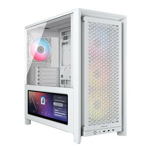 �y10����24���Ԍ���N�[�|���z�z�zCORSAIR �R���Z�AFRAME 4000D LCD RS ARGB Premium White CC-9011327-WW(2674057)��������