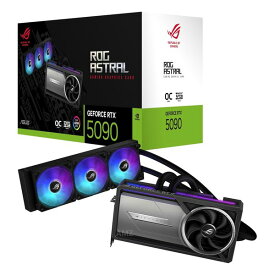 【15日は24時間限定クーポン配布】ASUS エイスースROG Astral LC GeForce RTX 5090 32GB GDDR7 OC Edition 転送不可 ROG-ASTRAL-LC-RTX5090-O32G-GAMING(2644179)代引不可 送料無料
