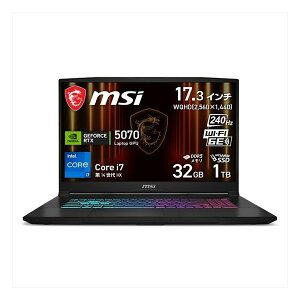 �y25����24���Ԍ���N�[�|���z�z�zMSI �G���G�X�A�C�Q�[�~���O�m�[�gPC Katana 17 HX B14W Katana-17-HX-B14WGK-6565JP(2674091)����s�� ��������