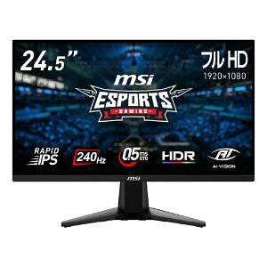�y25����24���Ԍ���N�[�|���z�z�zMSI �G���G�X�A�CMAG 255F X24 �Q�[�~���O���j�^�[ MAG255FX24(2673430)����s�� ��������