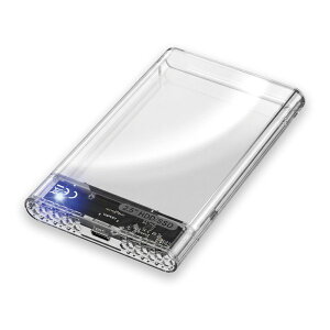 �y10����24���Ԍ���N�[�|���z�z�zAOTECH �A�I�e�b�N2.5�^SATA HDD/SSD�P�[�X CLEAR DRIVE AOK-25CASE-C10G(2682384)