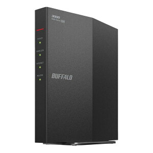 �y1���̓|�C���g2�{���N�[�|���z�z�zBUFFALO �o�b�t�@���[Wi-Fi 6 11ax �Ή�Wi-Fi���[�^�[ 2401+573Mbps AirStation WSR-3000AX4L/D(2683257)��������