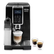 【10日は24時間限定クーポン配布】Delongi デロンギディナミカ 全自動コーヒーマシン 1.8L/ブラック ECAM…
