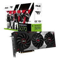 【20日は24時間限定クーポン配布】ASUS エイスースT1 GeForce RTX 5070 12GB GDDR7 OC Edition グラフィ…
