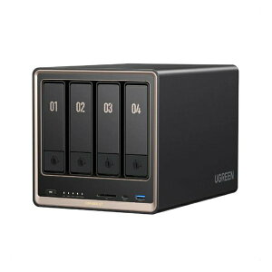 �y�G���g���[�ōő�10���|�C���g�zUGREEN ���[�O���[��NASync DXP4800 GT 4�x�C DXP4800GT(2685307)����s��