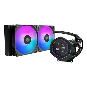 �y�G���g���[�ōő�10���|�C���g�zCooler Master �N�[���[�}�X�^�[ML Core Nex Digital 240 Black ARGB MLX-D24M-A18PA-RD(2676690)����s�� ��������