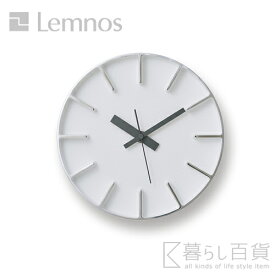 《全3色》Lemnos エッジクロック（S) edge clock AZ-0116 掛け時計 【タカタレムノス デザイン雑貨 シンプル インテリア 壁時計 砂型鋳造 国産 アルミニウム オフィス 置き時計 デスククロック ウォールクロック 壁掛け時計】