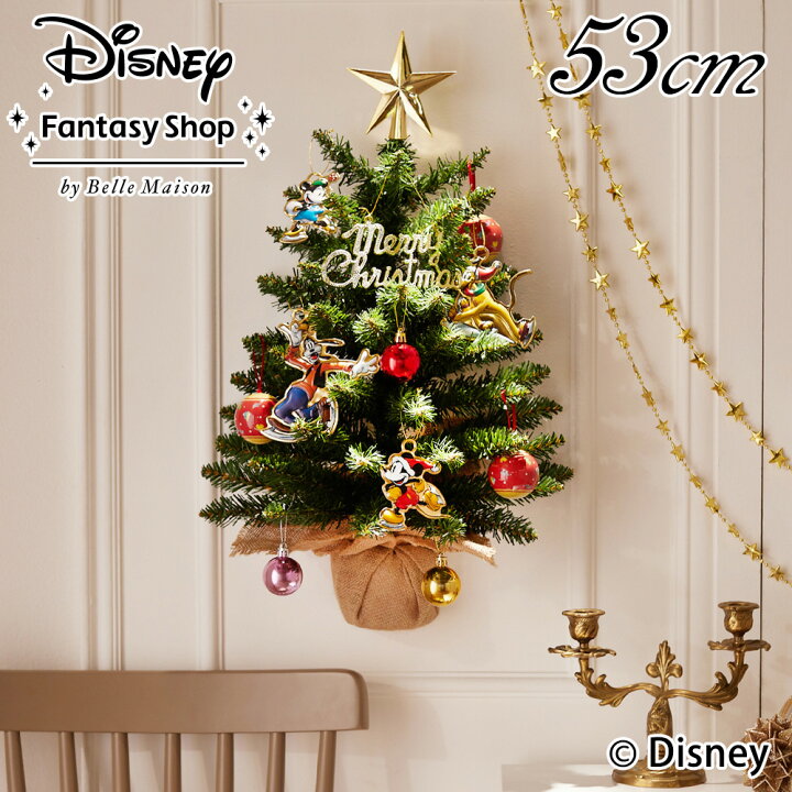 楽天市場】クリスマス ディズニー 2way 壁掛ツリーセット 「ミッキー 