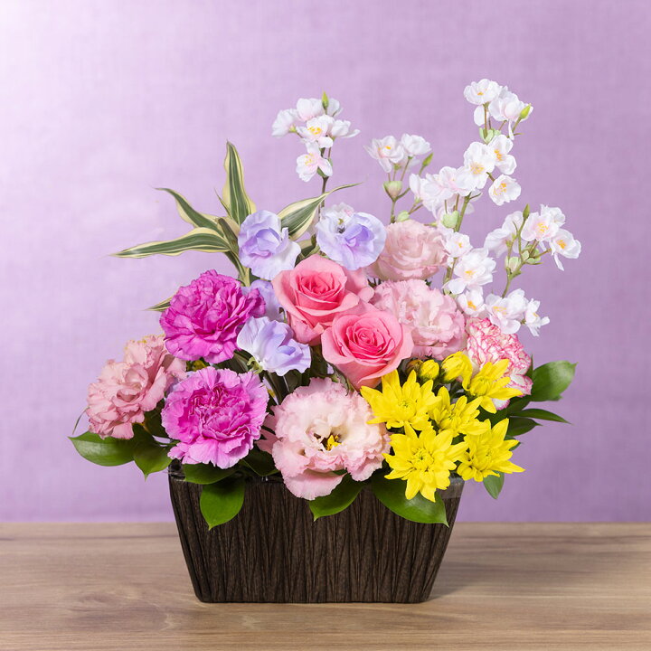 楽天市場】桜 スイートピー アレンジメント アレンジ 春の花 