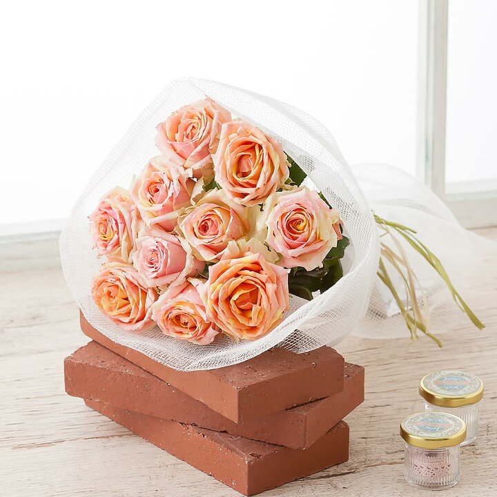楽天市場 花束 ブーケ おすすめローズ フィスタ 花 ギフト 誕生日 結婚記念 フラワー プレゼント お祝い 記念 贈り物 サプライズ 開店祝い 送別会 歓送迎会 新築祝い 発表会 生花 バラ イイハナ ドットコム