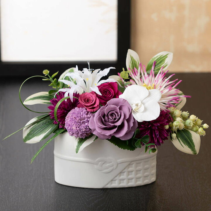楽天市場 プリザーブドフラワー 祝華 白蝶の舞 花 ギフト 誕生日 結婚記念 ブリザーブド ブリザード プリザード 枯れない 長持ち フラワー プレゼント お祝い 記念 贈り物 サプライズ 開店祝い 送別会 発表会 枯れないお花 還暦 古希 喜寿 傘寿 米寿 卒寿 白寿