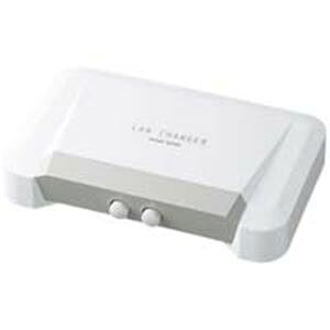 【送料無料】サンワサプライ LAN切替器2回路 SW-LAN21