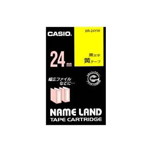 (�Ɩ��p3�Z�b�g) CASIO �J�V�I �l�[�������h�p���x���e�[�v �y���F24mm�z XR-24YW ���ɍ�����