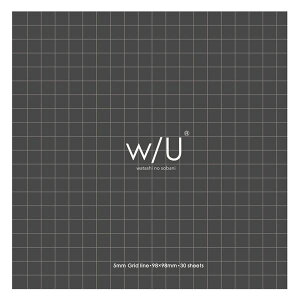 �y���������z(�܂Ƃ�) w/U �m�[�g�t� �X�N�G�A �X���[�L�[�u���b�N WU-FSTN-S-D �y×10�Z�b�g�z